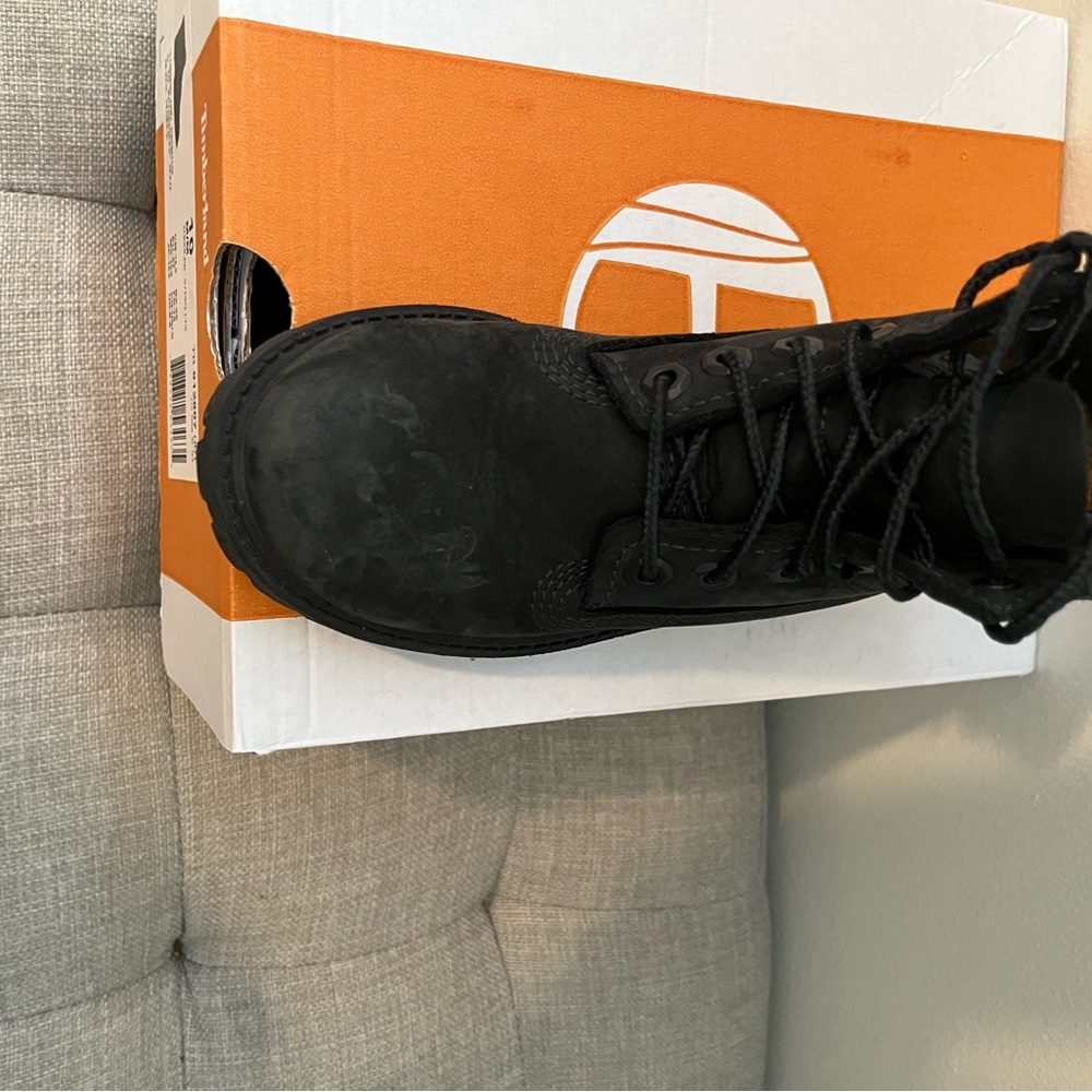 Timberland Little Boy’s Black Boots